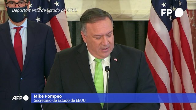 EEUU anuncia que aplicará sanciones de la ONU contra Irán y Maduro