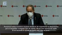 Torra anuncia controles en estaciones y aeropuertos para detectar a madrileños con coronavirus