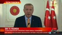 Son dakika haberi: BM'nin kuruluşunun 75'inci yıldönümü! Cumhurbaşkanı Erdoğan video mesaj yayınladı | Vİdeo