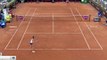Halep beats injured Pliskova to Italian Open crown