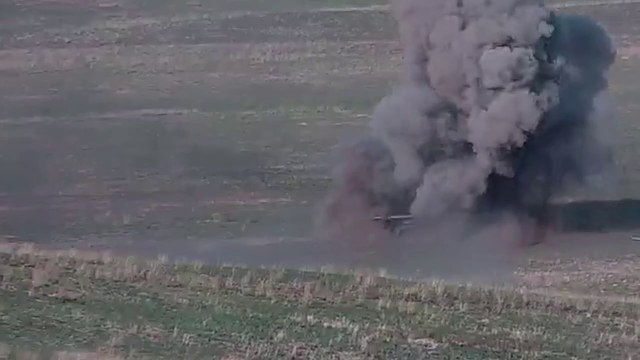 2 Azerbaijani Tanks Destroyed in the Open - Sep. 27, 2020