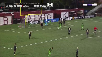 Late Goal by the Cosmos