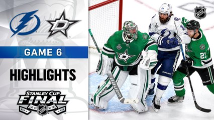 NHL Highlights | Lightning @ Stars 9/28/2020