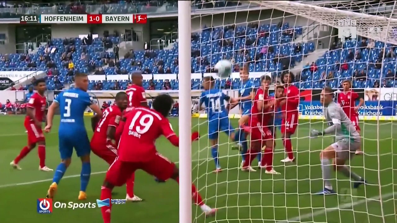 Highlights TSG Hoffenheim - Bayern Munich - Hùm Xám hóa thành 'nhược tiểu' - Vòng 2 Bundesliga 20-21