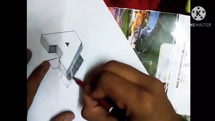 3D drawing by __HITESH KUMAWAT __ ( 480 X 854 )