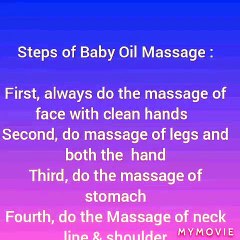 Oil  Massage of Baby Step by Step