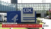 CDC walks back guidance on aerosol spread of coronavirus