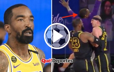 Siempre se olvidan de J.R. Smith  ¡Y él sigue saltando!