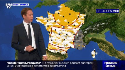 Un temps encore ensoleillé au nord et plus instable dans le sud ce mardi