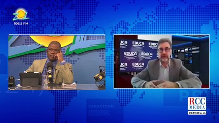 Darwin Caraballo Dir. Ejec. EDUCA comenta participación de educa en programa para formar docentes
