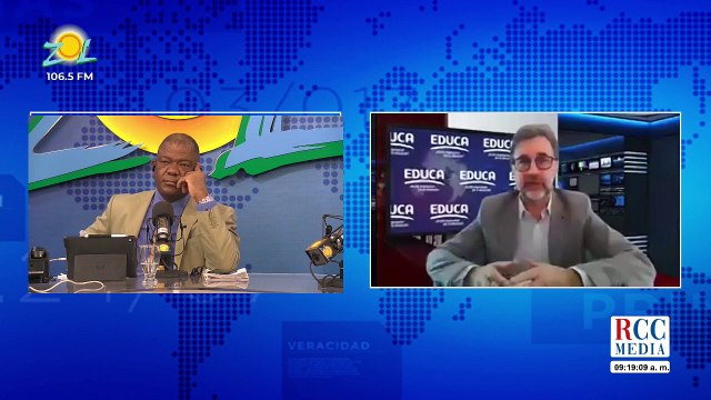 Darwin Caraballo Dir. Ejec. EDUCA comenta participación de educa en programa para formar docentes