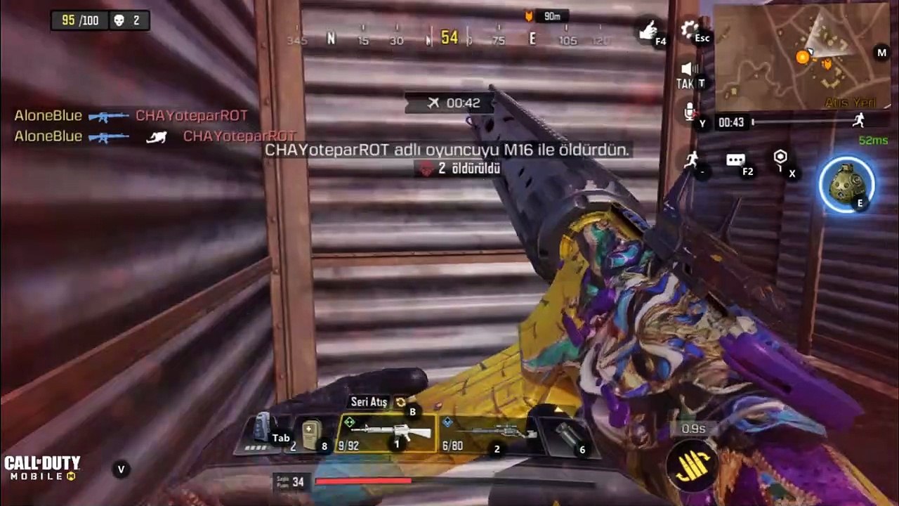 Misket Bombalı Son - Call Of Duty Mobile - FPP - One Man Squad