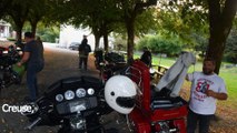 Bikers à BOURGANEUF dans la Creuse