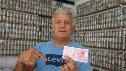 Koleksiyoner Kaplan: Hatalı basılan paralar bir kuruştan fazla etmez