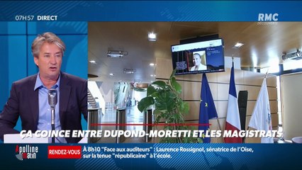 Nicolas Poincaré : Ça coince entre Dupond-Moretti et les magistrats - 22/09