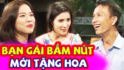 Chàng trai bất ngờ TUYÊN BỐ bạn gái bấm nút hẹn hò mới tặng hoa khiến cả trường quay cười rụng rốn