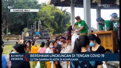 1,5 Ton Sampah Plastik Dikumpulkan Di Tukar Beras