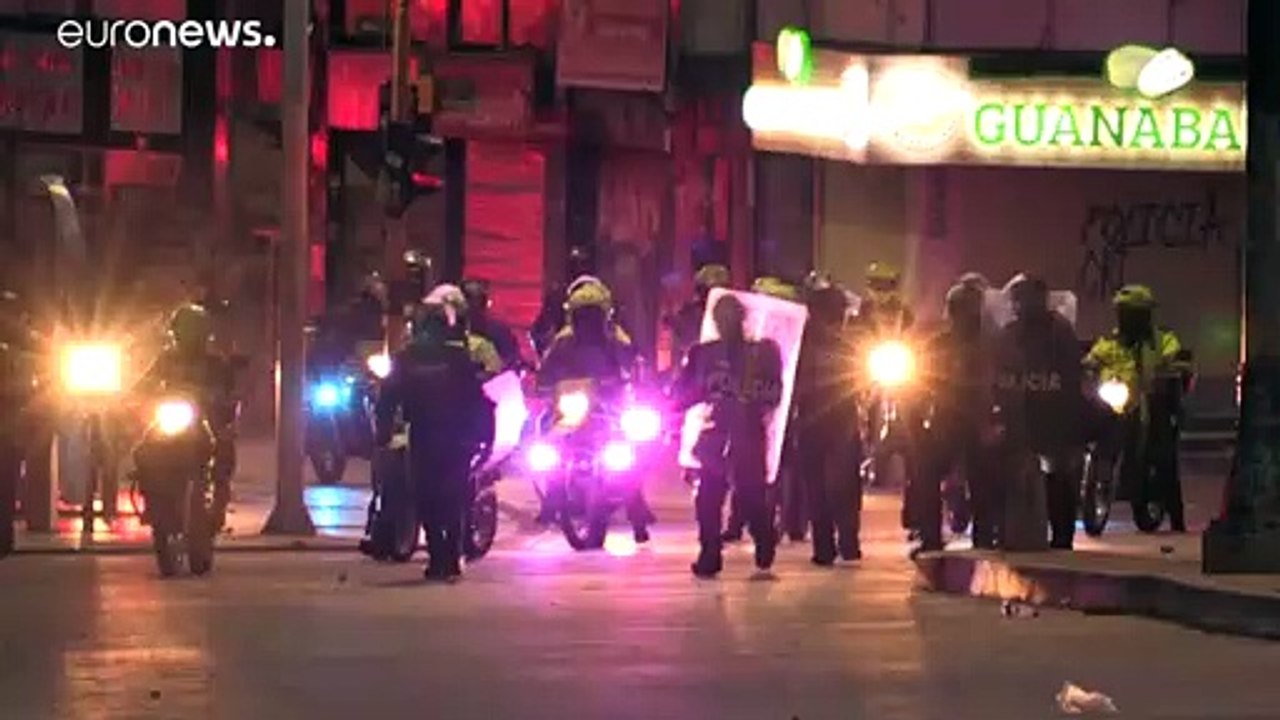 Widerstand gegen Polizeigewalt - neue Proteste in Kolumbien