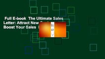 Full E-book  The Ultimate Sales Letter: Attract New Customers, Boost Your Sales  Review