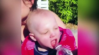Funniest Babies Drinking Water Funny Babies And Pets