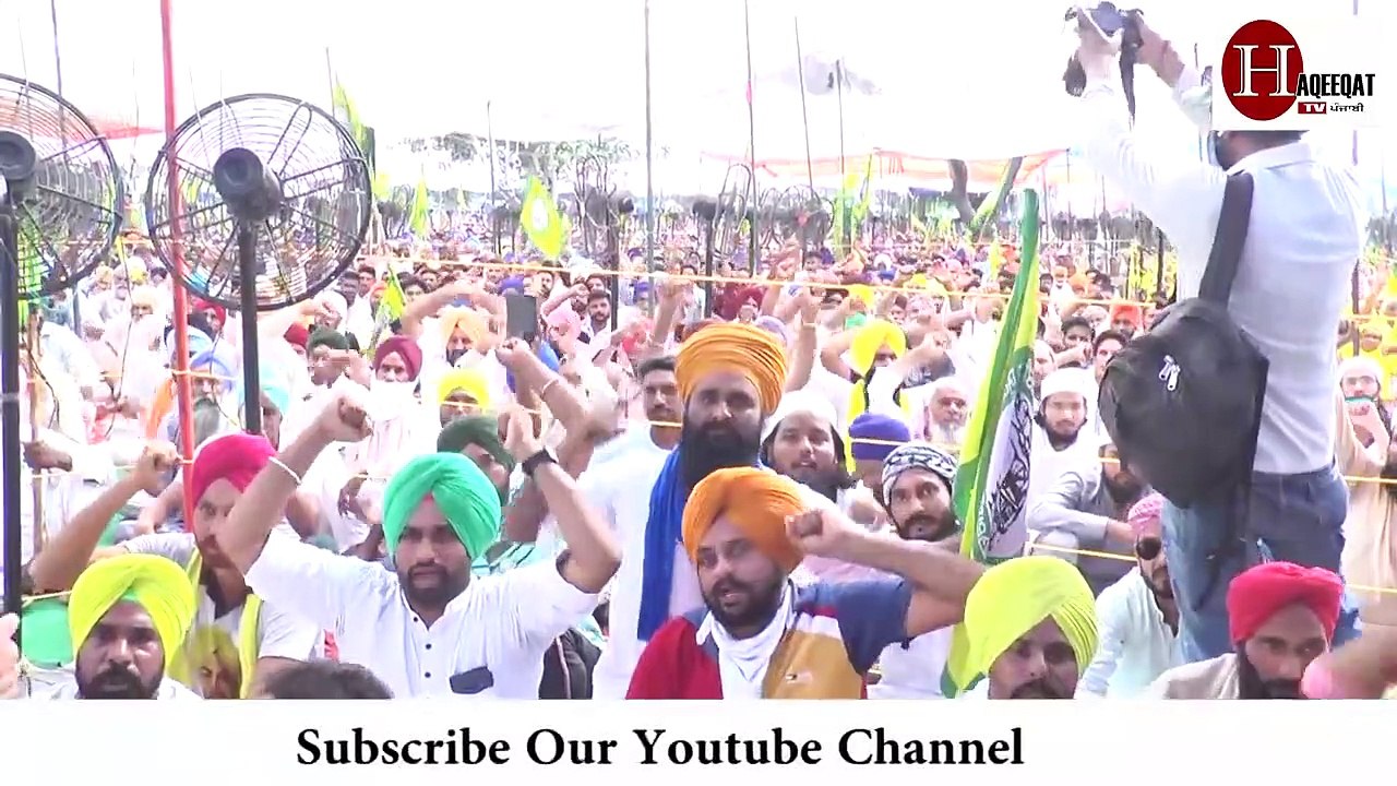 ਕਿਸਾਨ ਧਰਨੇ 'ਚ ਦੇਖੋ ਮੁਸਲਮਾਨਾਂ ਨੇ ਕੀ ਕੀਤਾ, ਕੀ ਵੱਡੇ ਪ੍ਰਧਾਨ ਨੂੰ ਫੜ੍ਹਨੀ ਪਈ ਬਾਂਹ