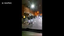 Police seen in Belfast as students dismiss coronavirus warnings