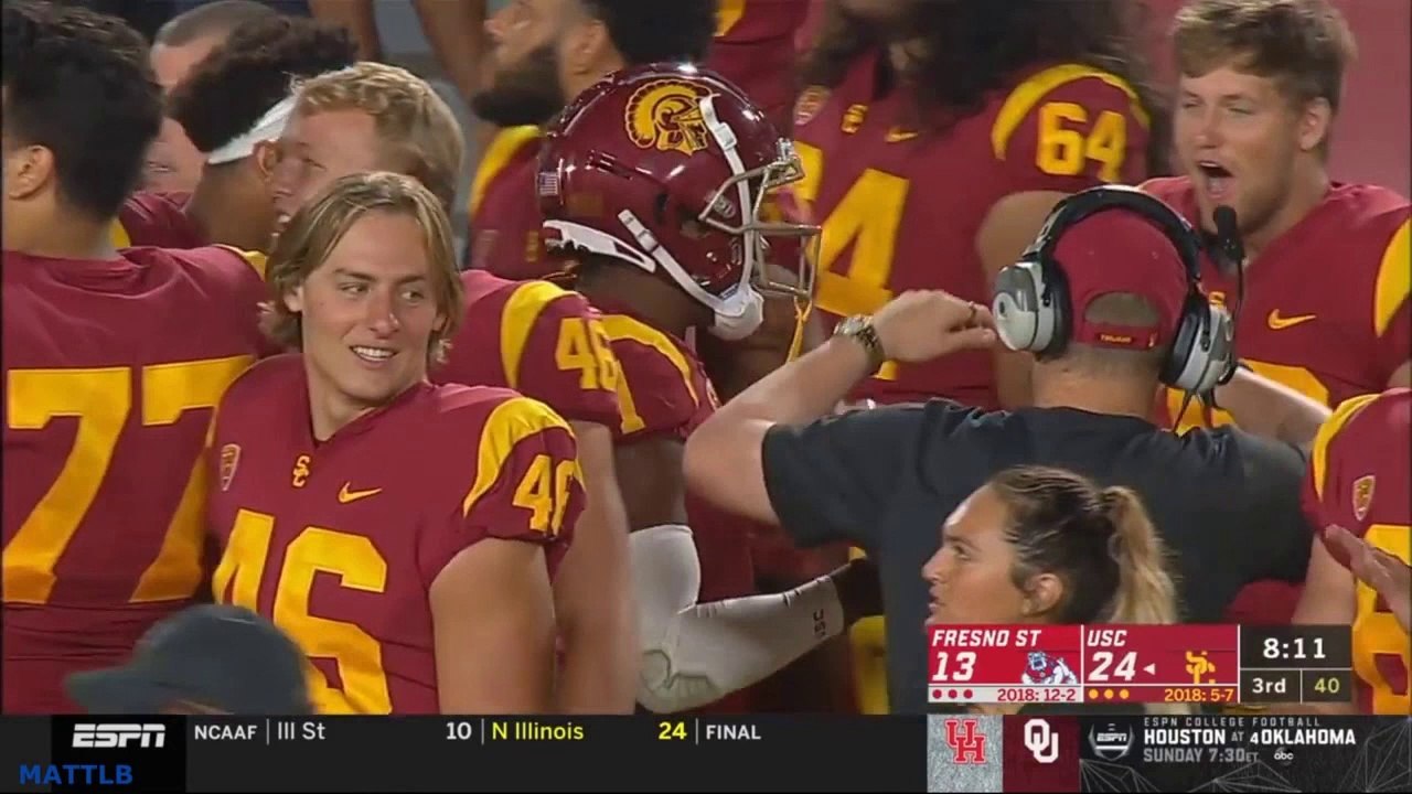 Fresno State vs Usc Football Game Highlights 1st September 2019