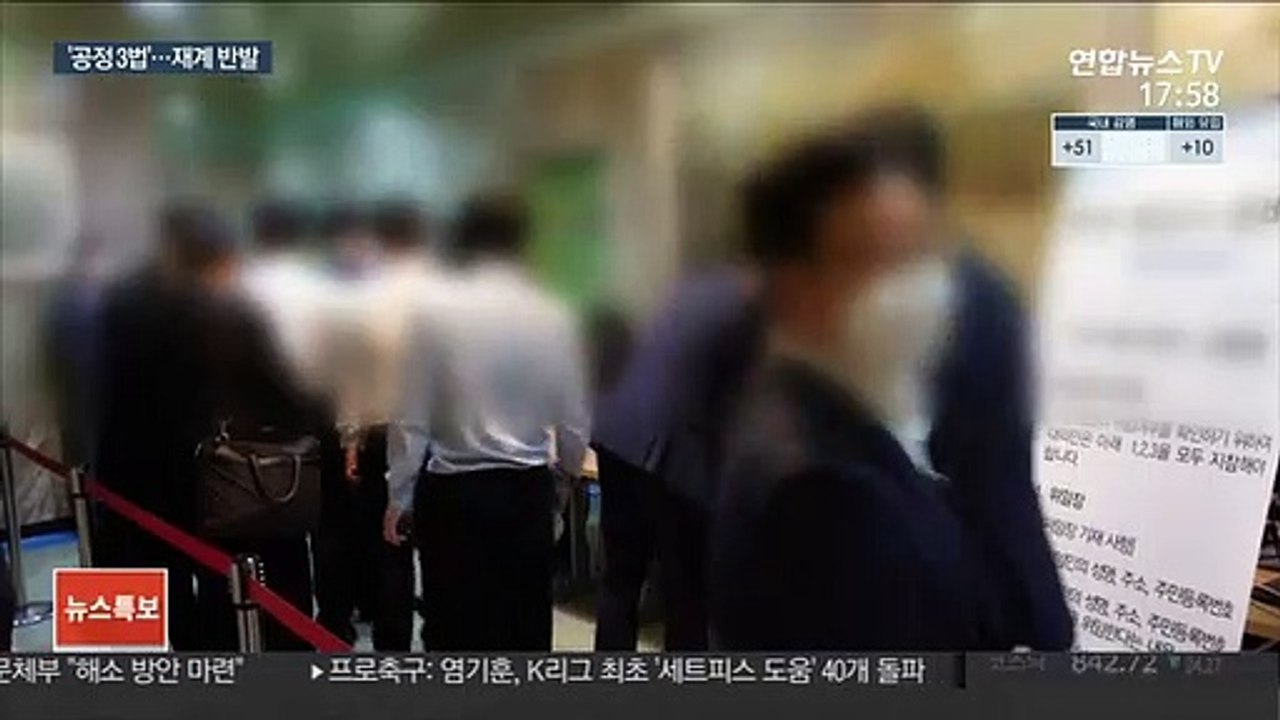 '공정경제 3법' 국회통과 임박…재계 "경영 불확실성 커져"