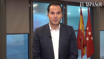 Aguado contra las críticas de Iglesias: "No voy a perder ni un segundo con ese señor"