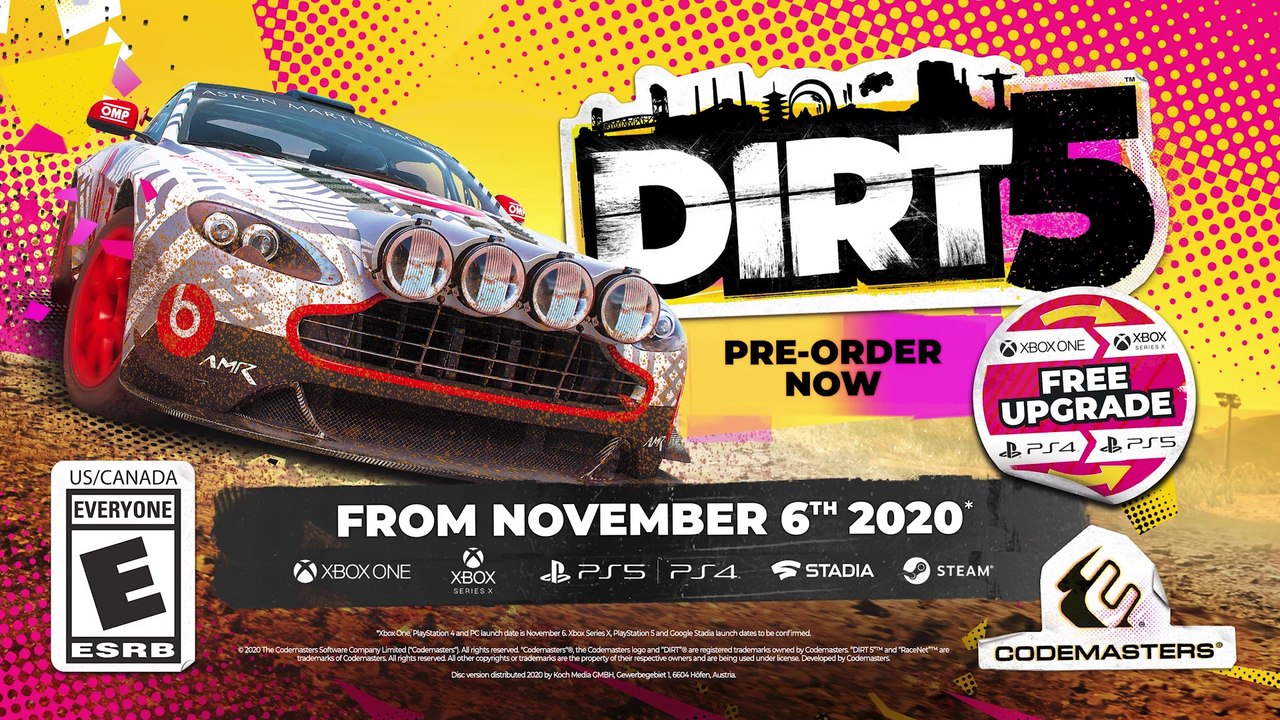 DiRT 5 - Gameplay dans la tempête de sable au Maroc
