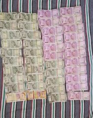 ट्रक में पंजाब ले जाए जा रहे 44.93 लाख रुपए जब्त