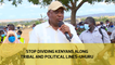 Stop dividing Kenyans along tribal and political lines - Uhuru