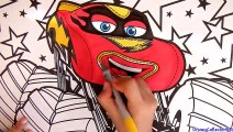 Copic Markers Cars Toon Monster Truck Mcqueen Disney Pixar drawing painting