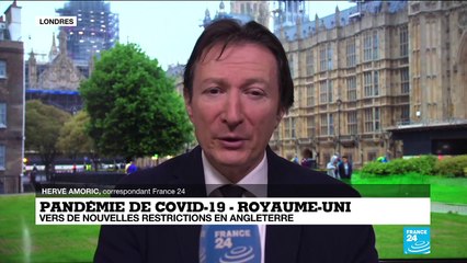Covid-19 : vers de nouvelles restrictions en Angleterre ?