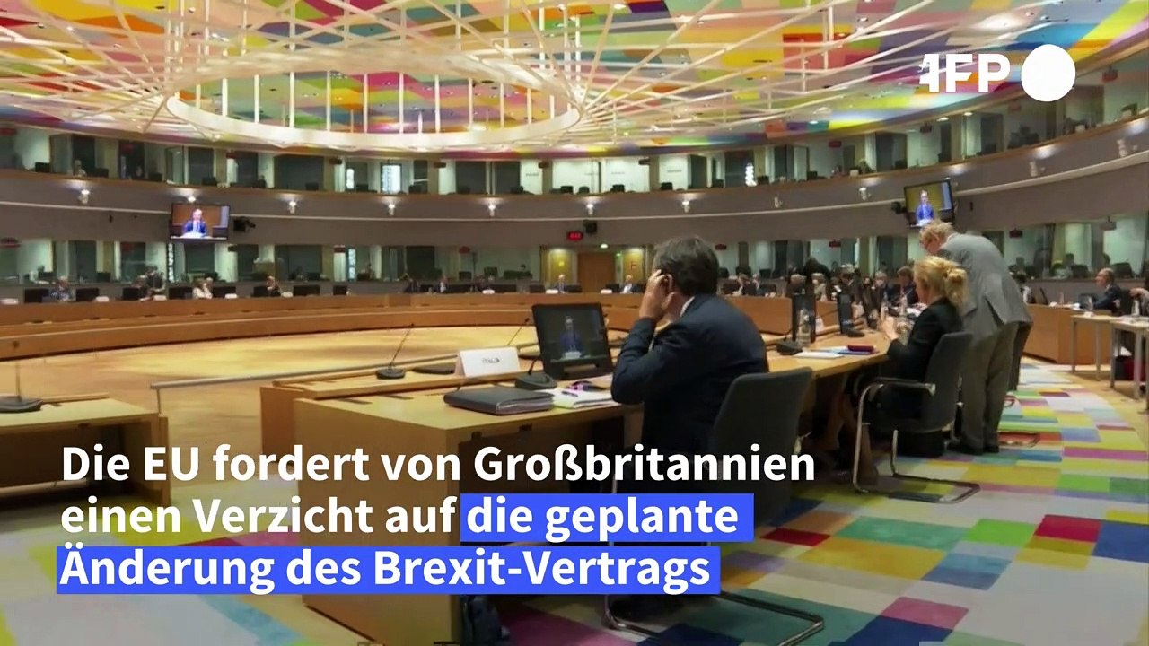 EU zum Brexit: 'Die Zeit der Spielchen ist vorbei'
