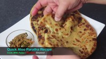 Quick Aloo Paratha Recipe By Cook With Faiza