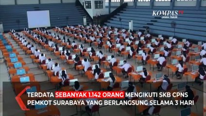 Video herunterladen: Seleksi CPNS Kota Surabaya, Peserta Reaktif Tes Boleh Ikut