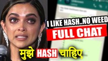 Deepika Padukone Is 'D' In Drugs Whatsapp Chat, Allegedly Asked For Hash