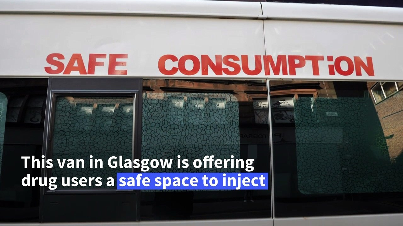 Safe space: helping Glasgow's drug-users from a van