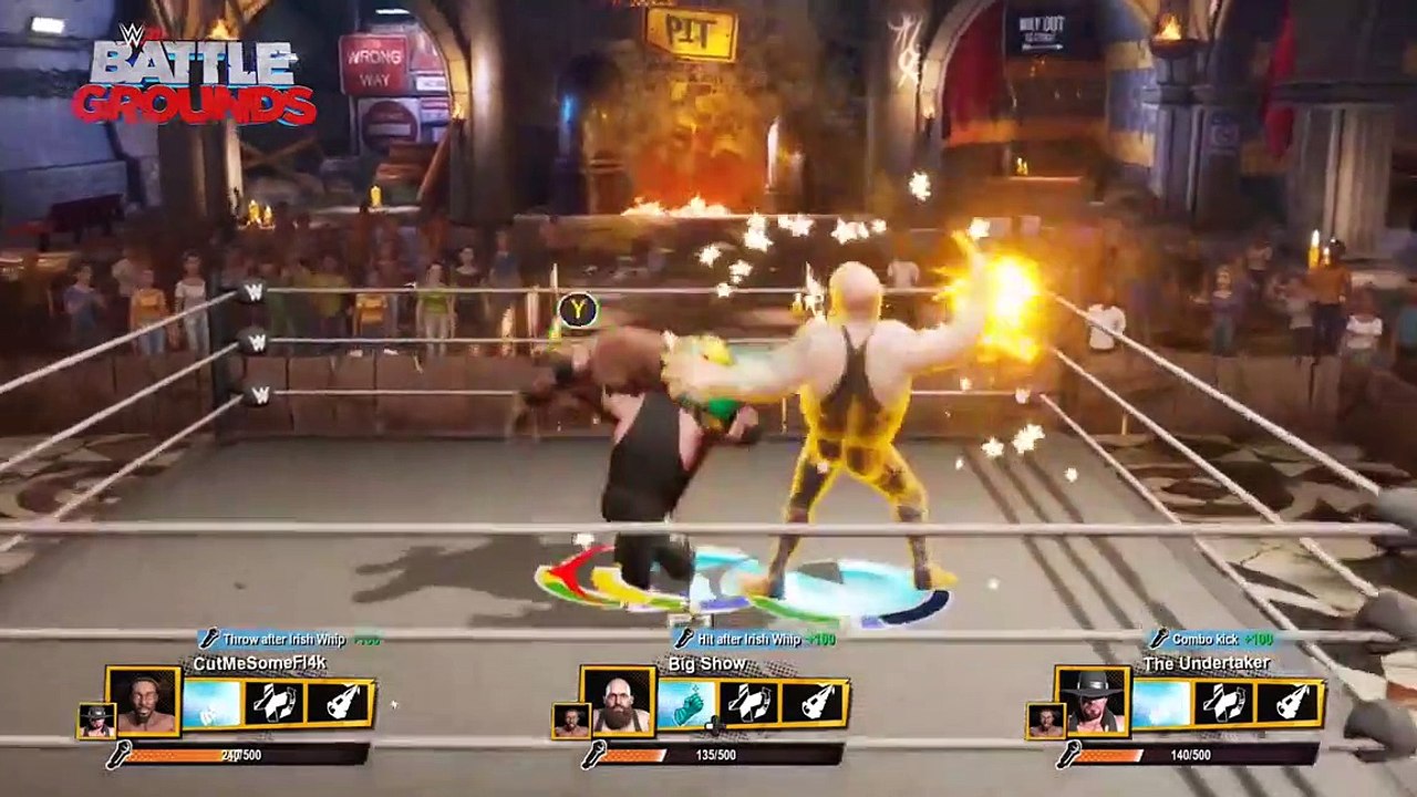 #wwegame #battlegrounds #kofi vs #undertaker vs #bigshow