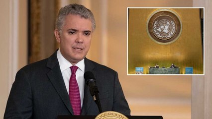 Recuperación económica y medio ambiente, los temas de Duque ante la ONU