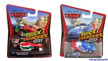Karate Wheels Finn Mcmissile from Quick Changers Cars 2 Pixar changer toy unboxing review