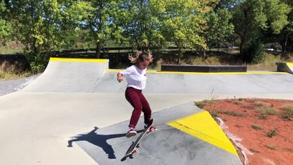 Instax Skateboard Park Competition Women’s 2nd Place | Camille Fleurence