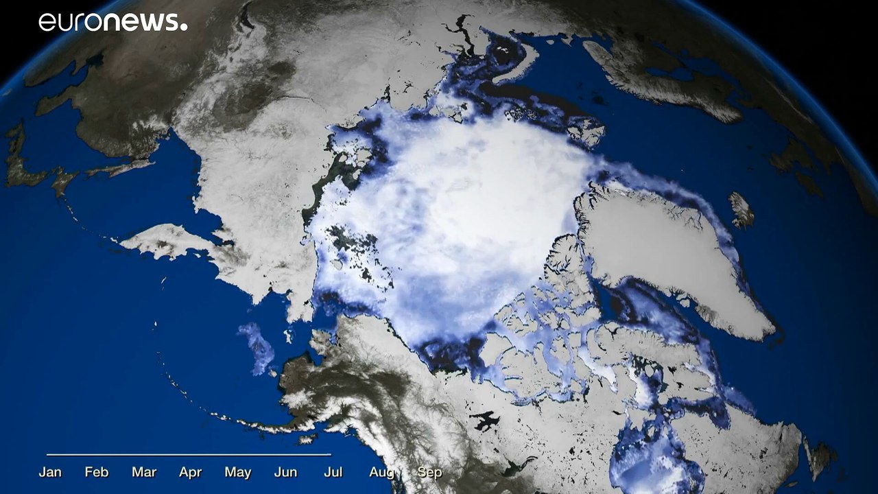 Meereis der Arktis schrumpft massiv