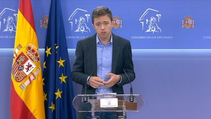 Errejón vuelve a censurar la reunión Sánchez-Ayuso
