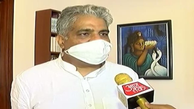 BJP MP Bhupendra Yadav lashes out at Opposition over ruckus in Rajya Sabha