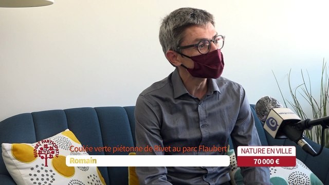 Coulée verte piétonne de Rivet au parc Flaubert - Coulée verte piétonne de Rivet au parc Flaubert