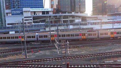Roma Street Railway Station in Brisbane Australia