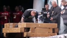 The Mountain Competes at the 2016 Arnold Classic Strongman event