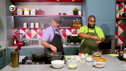 Receta Ají | Langostinos en papas con crema - Nex Panamá